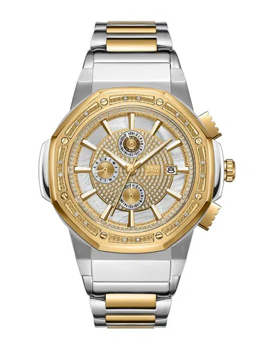 Jbw Unisex Saxon Diamond Watch In Metallic