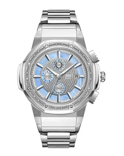Jbw Unisex Saxon Diamond Watch In Metallic