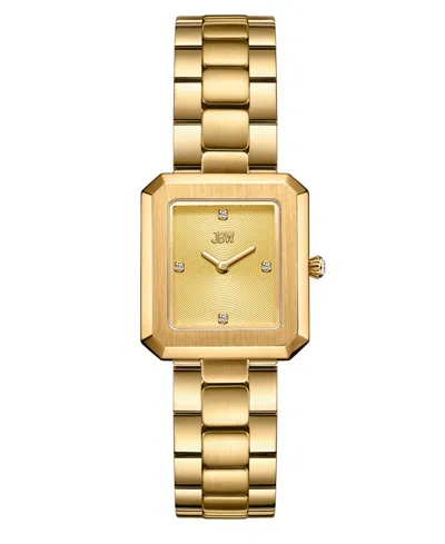 Jbw Women's Arc Swiss Quartz Stainless Steel Watch, 23mm In Gold