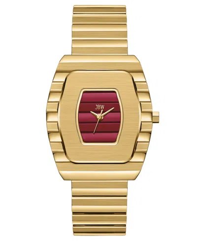 Jbw Women's Atlas Swiss Quartz 18k Gold-plated Stainless Steel Watch, 34mm