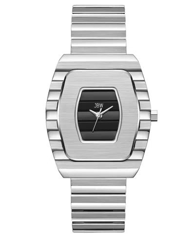 Jbw Women's Atlas Swiss Quartz Stainless Steel Watch, 34mm In Black