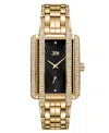 Jbw Women's Mink Diamond Gold-plated Stainless-steel Watch In Gold