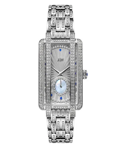 Jbw Women's Mink Platinum Series Diamond Stainless Steel Watch, 28mm
