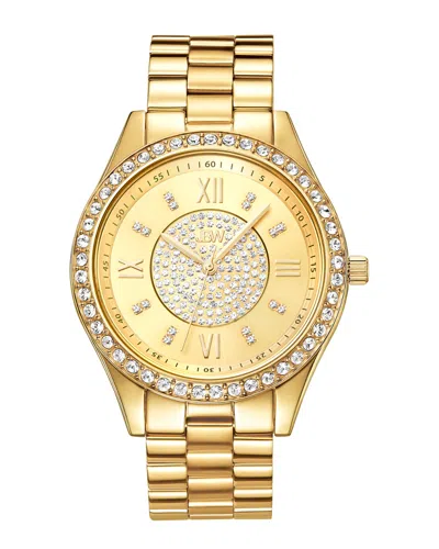 Jbw Women's Mondrian Diamond & Crystal Watch In Gold