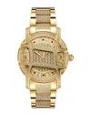 Jbw Platinum Series Diamond Gold-tone Dial Ladies Watch Ps510a