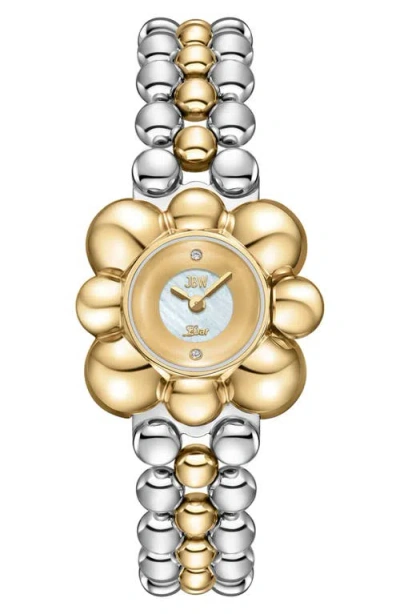 Jbw X Luar Atmosphere Two-tone Bracelet Watch, 30mm