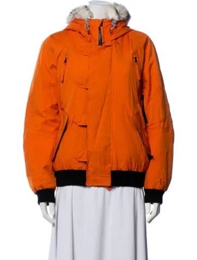 Pre-owned Jc De Castelbajac Down Jacket In Orange