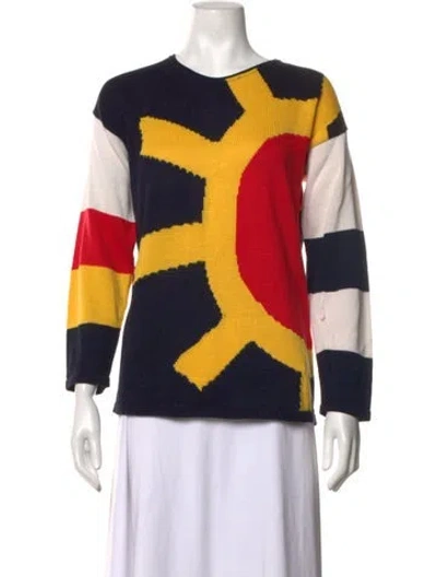 Pre-owned Jc De Castelbajac Vintage 1990's Sweater In Yellow