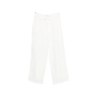 Jc Sophie Pants White In Animal Print