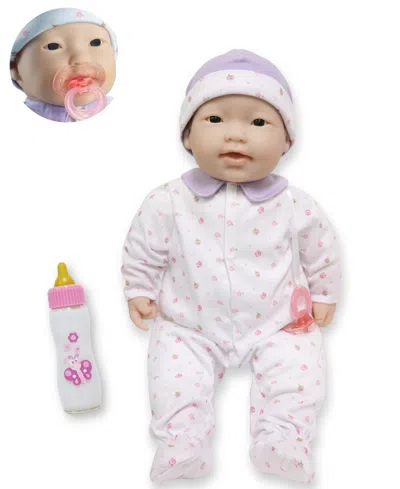 Jc Toys La Baby Asian 20" Soft Body Baby Doll Purple Outfit In Asian - Purple