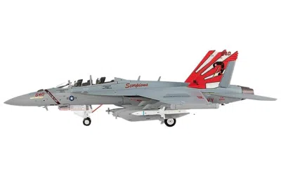 Jc Wings Boeing Ea-18g Growler Aircraft "vaq-132 Scorpions" United States Navy 1/72 Diecast Model By