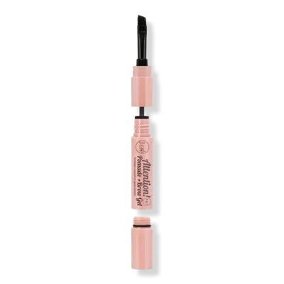 J.cat Beauty Attention! 4 In1 Pomade Brow Gel - Soft Charcoal In Gray