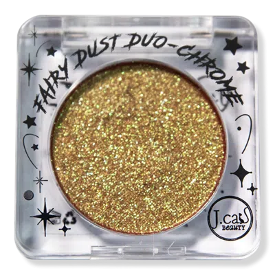 J.cat Beauty Fairydust Duo Chrome Eye Topper - Wizard Lizard