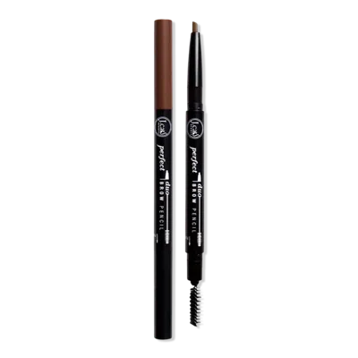 J.cat Beauty Perfect Brow Duo Pencil - Auburn In Brown