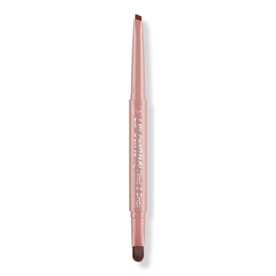 J.cat Beauty Plumping Lip Contour Pencil & Brush - Wild Burgundy