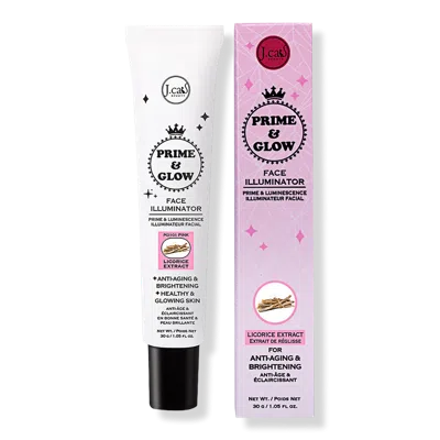J.cat Beauty Prime & Glow Face Illuminator Licorice Extract Pink