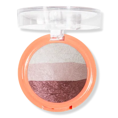 J.cat Beauty Triple Crown Baked Eyeshadow - Raspberry Smoothie