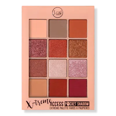 J.cat Beauty X-treme Access Pocket Shadow Palette - Red Carpet Premiere