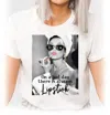 J.coons On A Bad Day There Is Always Lipstick T-shirt In White In White