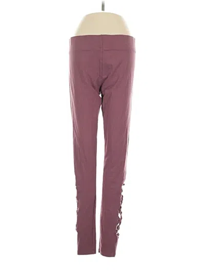 Pre-owned Jcpenney Active Pants In Burgundy