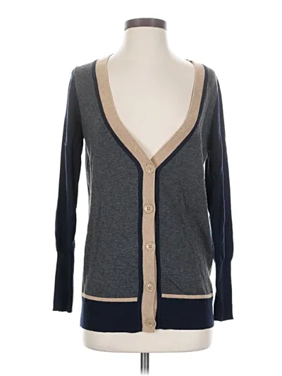 Pre-owned Jcpenney Cardigan Sweater In Gray