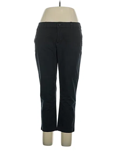 Pre-owned Jcpenney Casual Pants In Black