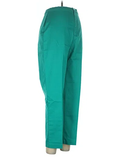 Pre-owned Jcpenney Casual Pants In Green