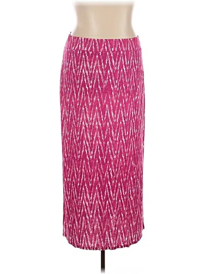 Pre-owned Jcpenney Casual Skirt In Pink