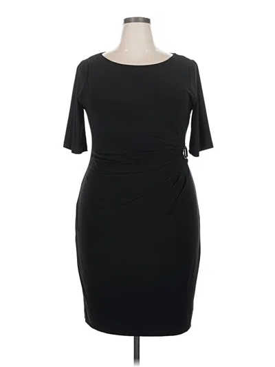 Pre-owned Jcpenney Cocktail Dress In Black