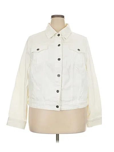 Pre-owned Jcpenney Jacket In Ivory