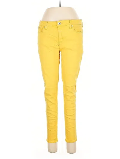 Pre-owned Jcpenney Jeans In Yellow