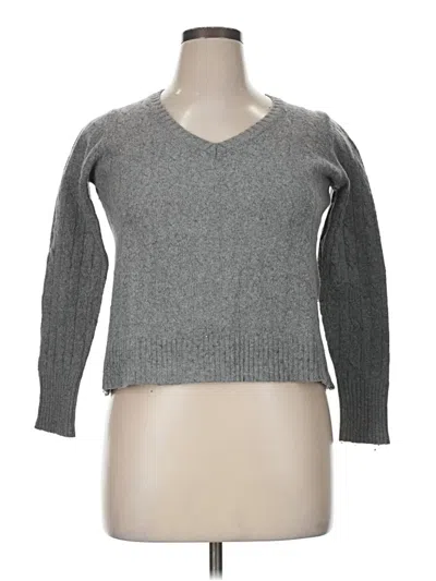 Pre-owned Jcpenney Pullover Sweater In Gray