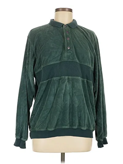 Pre-owned Jcpenney Pullover Sweater In Green