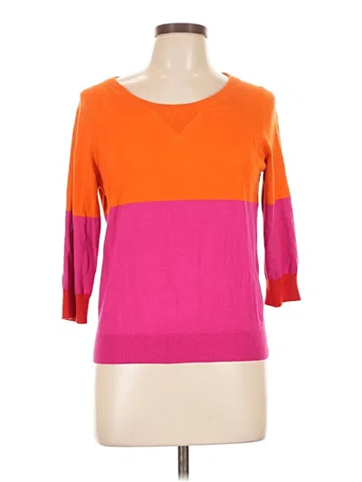 Pre-owned Jcpenney Pullover Sweater In Orange