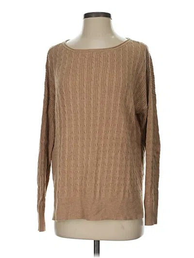 Pre-owned Jcpenney Pullover Sweater In Tan
