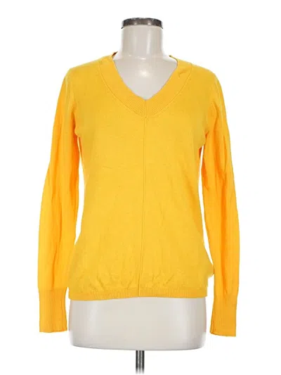 Pre-owned Jcpenney Pullover Sweater In Yellow