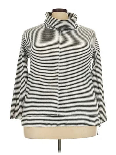Pre-owned Jcpenney Turtleneck Sweater In Gray