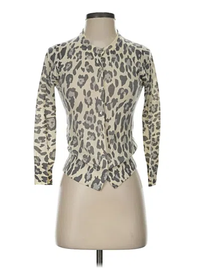 Pre-owned Jcrew 3/4 Sleeve Blouse In Ivory