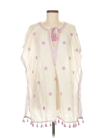 Pre-owned Jcrew 3/4 Sleeve Blouse In Pink