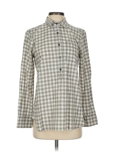 Pre-owned Jcrew 3/4 Sleeve Button Down Shirt