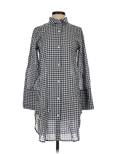 Jcrew 3/4 Sleeve Button Down Shirt In Multi