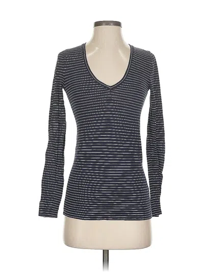 Pre-owned Jcrew 3/4 Sleeve T-shirt In Blue