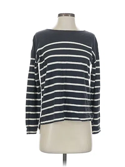 Pre-owned Jcrew 3/4 Sleeve T-shirt In Gray