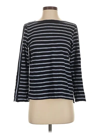 Pre-owned Jcrew 3/4 Sleeve T-shirt In Gray