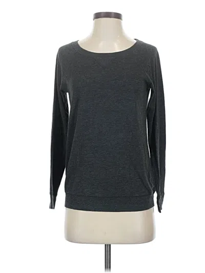 Pre-owned Jcrew 3/4 Sleeve T-shirt In Gray