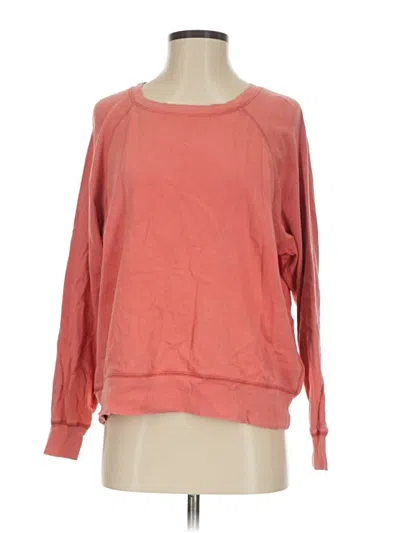 Pre-owned Jcrew 3/4 Sleeve T-shirt In Pink