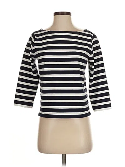 Pre-owned Jcrew 3/4 Sleeve T-shirt In White