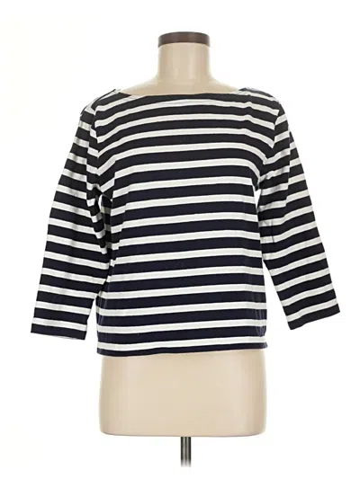 Pre-owned Jcrew 3/4 Sleeve T-shirt In White