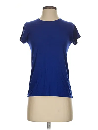 Pre-owned J.crew 365 Active T-shirt In Blue