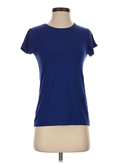 Pre-owned J.crew 365 Active T-shirt In Blue